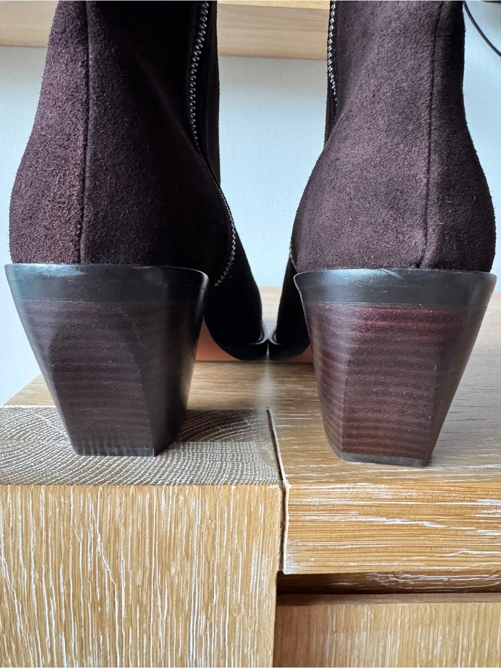NWOB! MADEWELL Women’s The Idris Side-Zip Ankle Boot Coffee Bean Suede Size 9